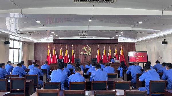 【理論宣講】化工基地開展“國企姓國、核心向黨”宣講活動