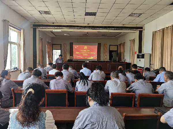 【理論宣講】級索煤礦開展“重溫黨史革命教育，助力礦井接續(xù)發(fā)展”宣講活動