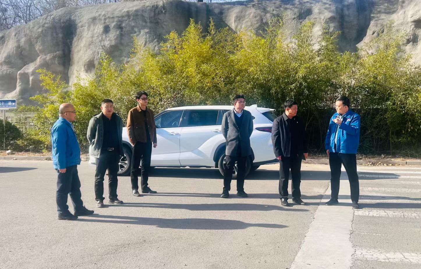 中車山東風(fēng)電有限公司來化工基地進(jìn)行項(xiàng)目技術(shù)對接