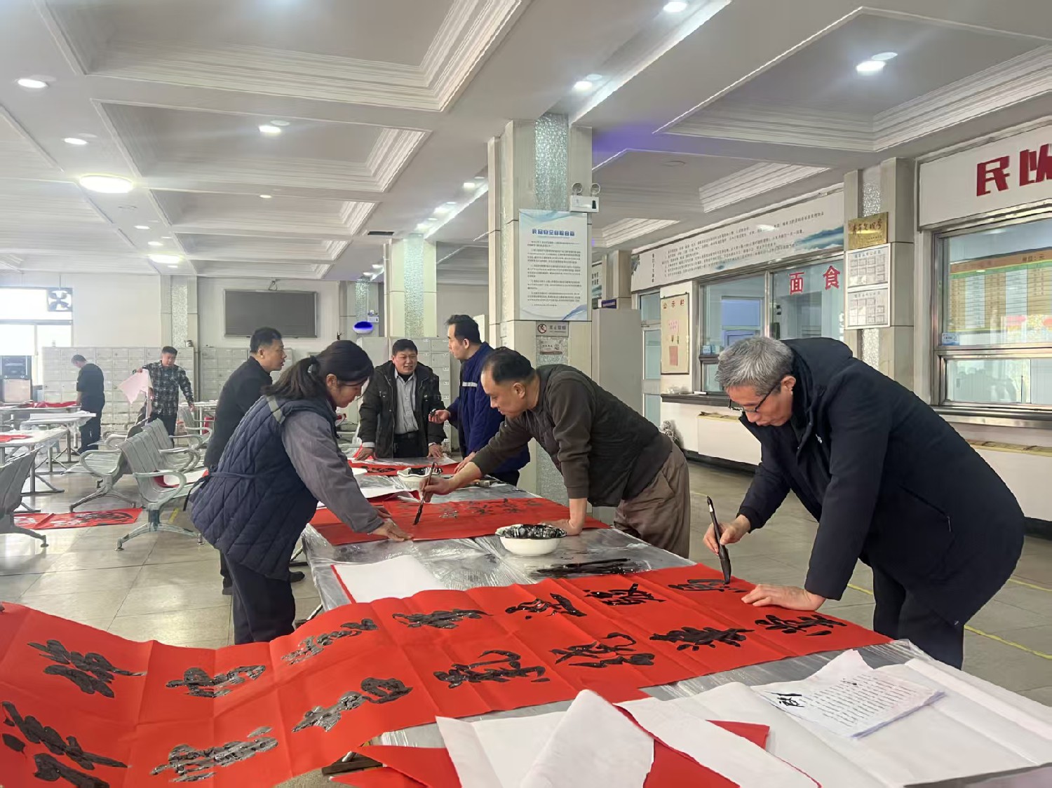 東大煤礦開展“迎新春 送春聯(lián)”活動(dòng)